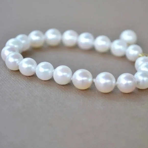 Akoya Hand-Knotted AAA Pearl Bracelet - Quality Gems - Picture 1 of 5